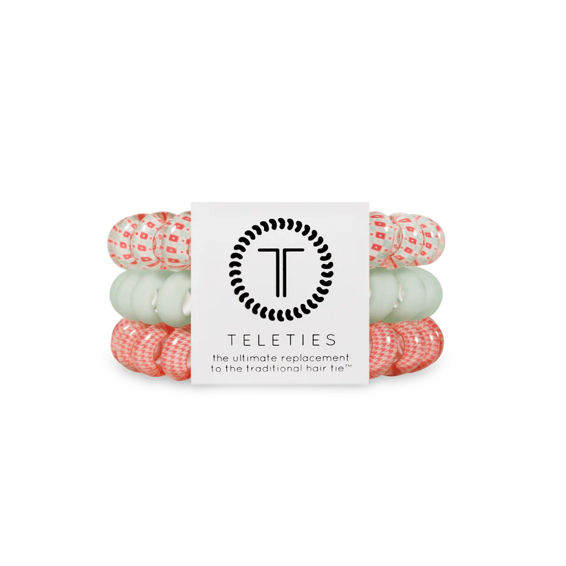 HAIR TIES - CALMING CORAL