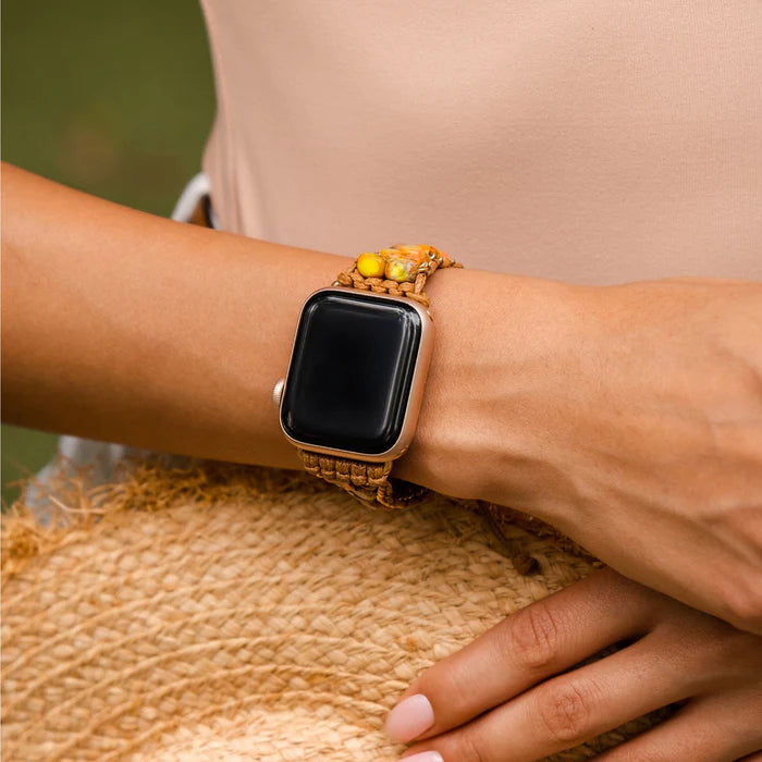Tropical Jasper Apple Watch Strap