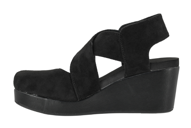 CASE CLOSED - BLACK FAUX SUEDE