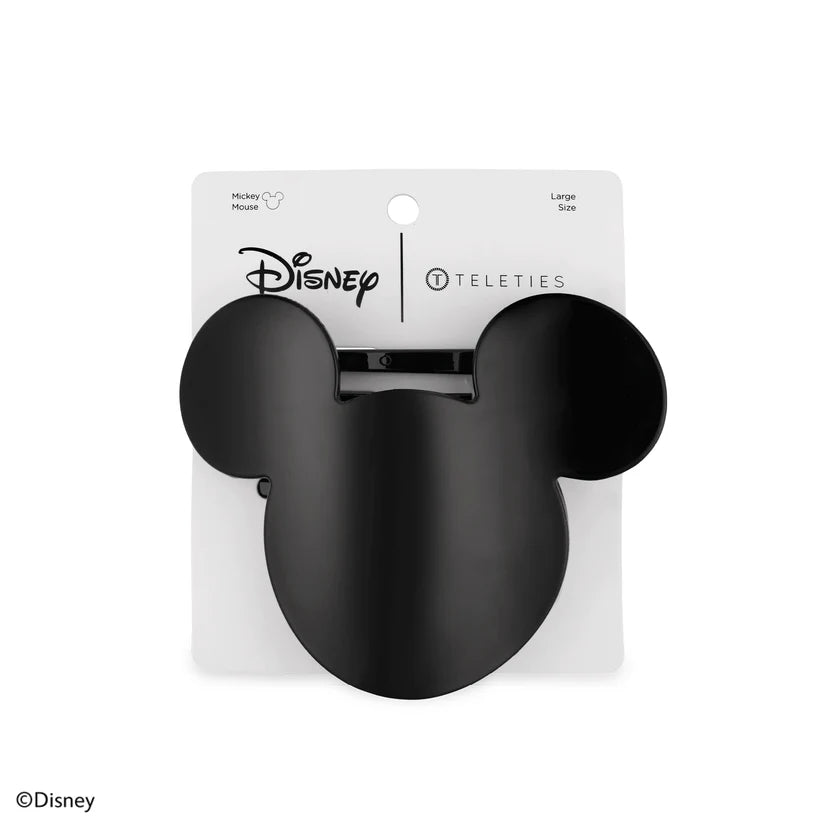DISNEY MICKEY MOUSE SHAPED LARGE FLAT HAIR CLIP
