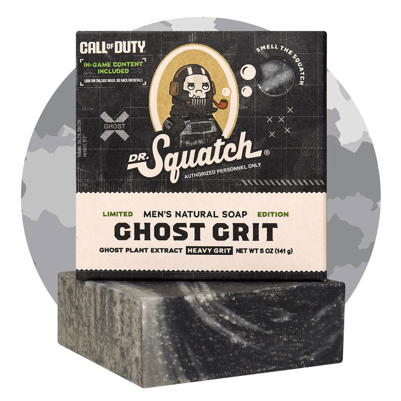 GHOST GRIT BAR SOAP