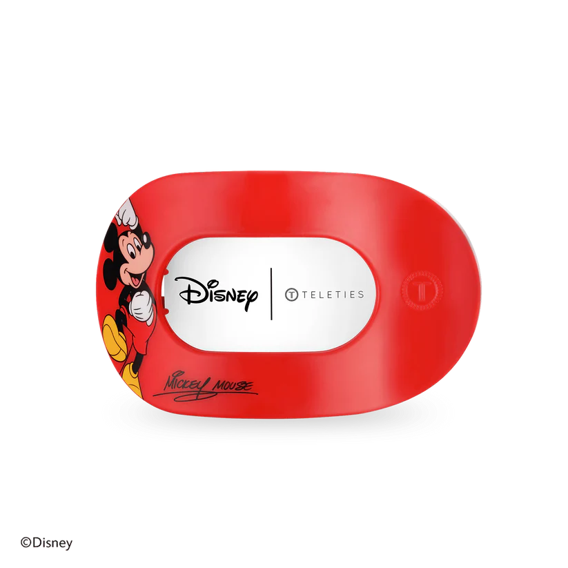 MICKEY MOUSE MEDIUM FLAT ROUND HAIR CLIP