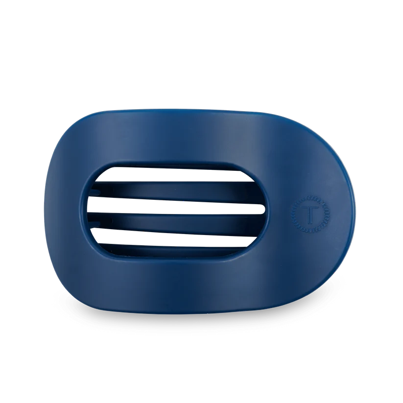 FLAT ROUND HAIR CLIP MIDNIGHT RAIN