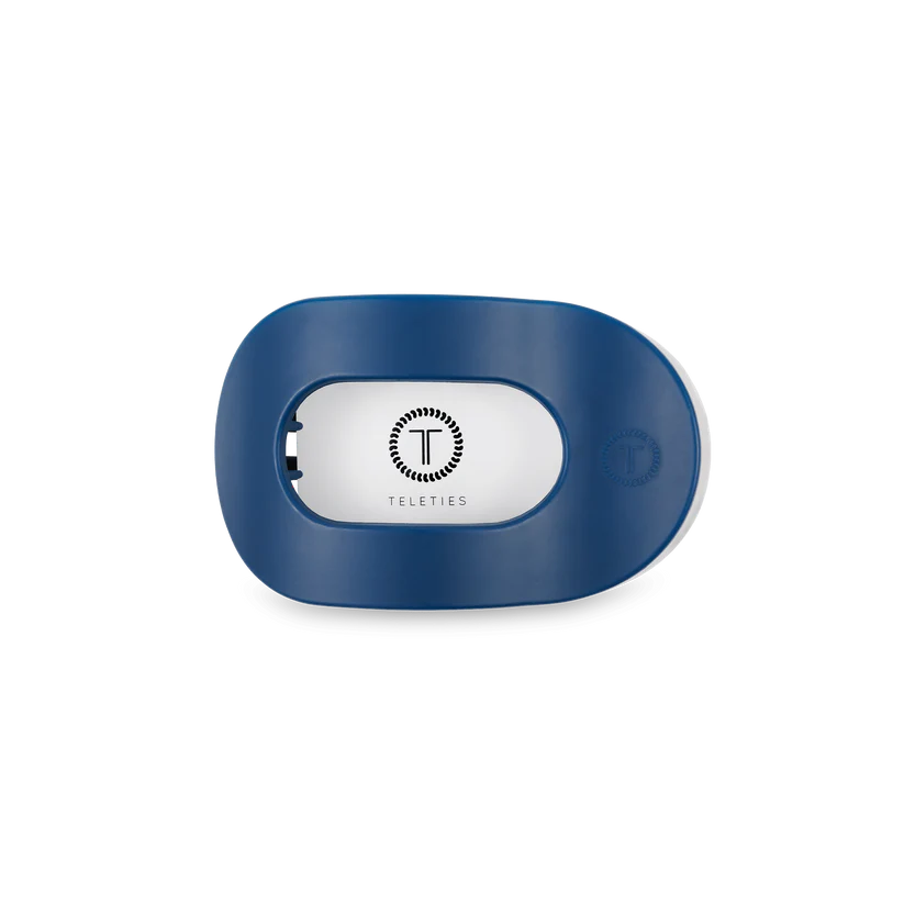 FLAT ROUND HAIR CLIP MIDNIGHT RAIN