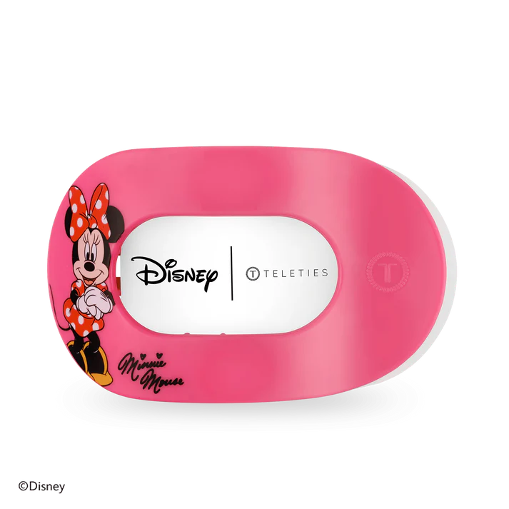MINNIE MOUSE SMALL FLAT ROUND HAIR CLIP