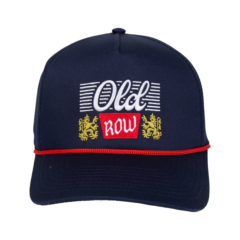 OLD ROW BANQUET ROPE HAT - NAVY
