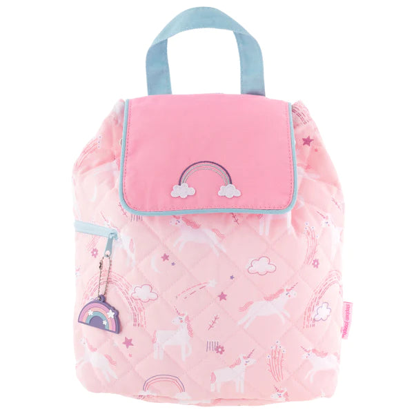 ALL OVER PRINT QUITLED BACKPACK UNICORN