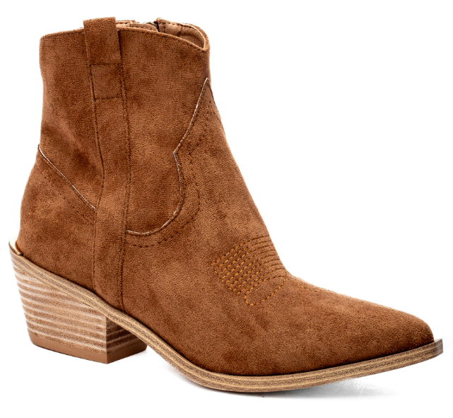 QUITTIN TIME - TOBACCO FAUX SUEDE