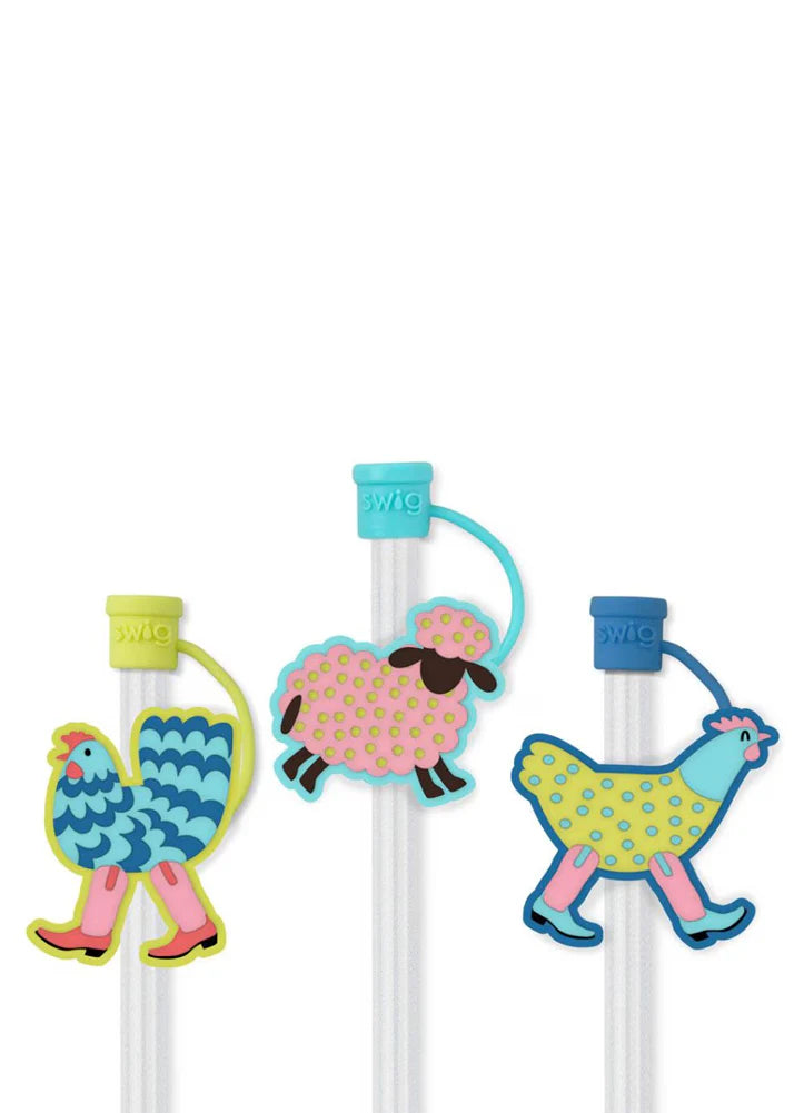 FUNKY CHICKEN STRAW TOPPER