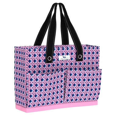 Uptown Pocket Tote Wisteria Cane