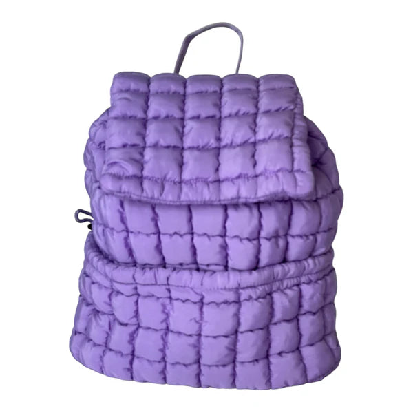 PUFFER QUILTED BACKPACK