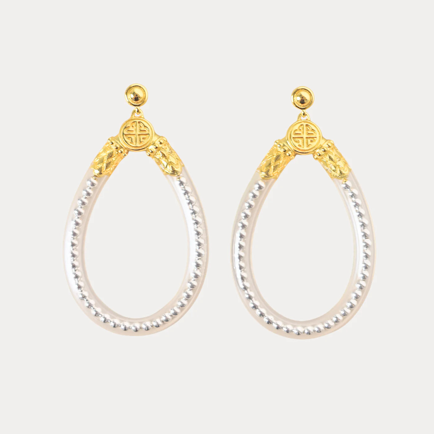 BIBI ALL WEATHER EARRINGS - SILVER
