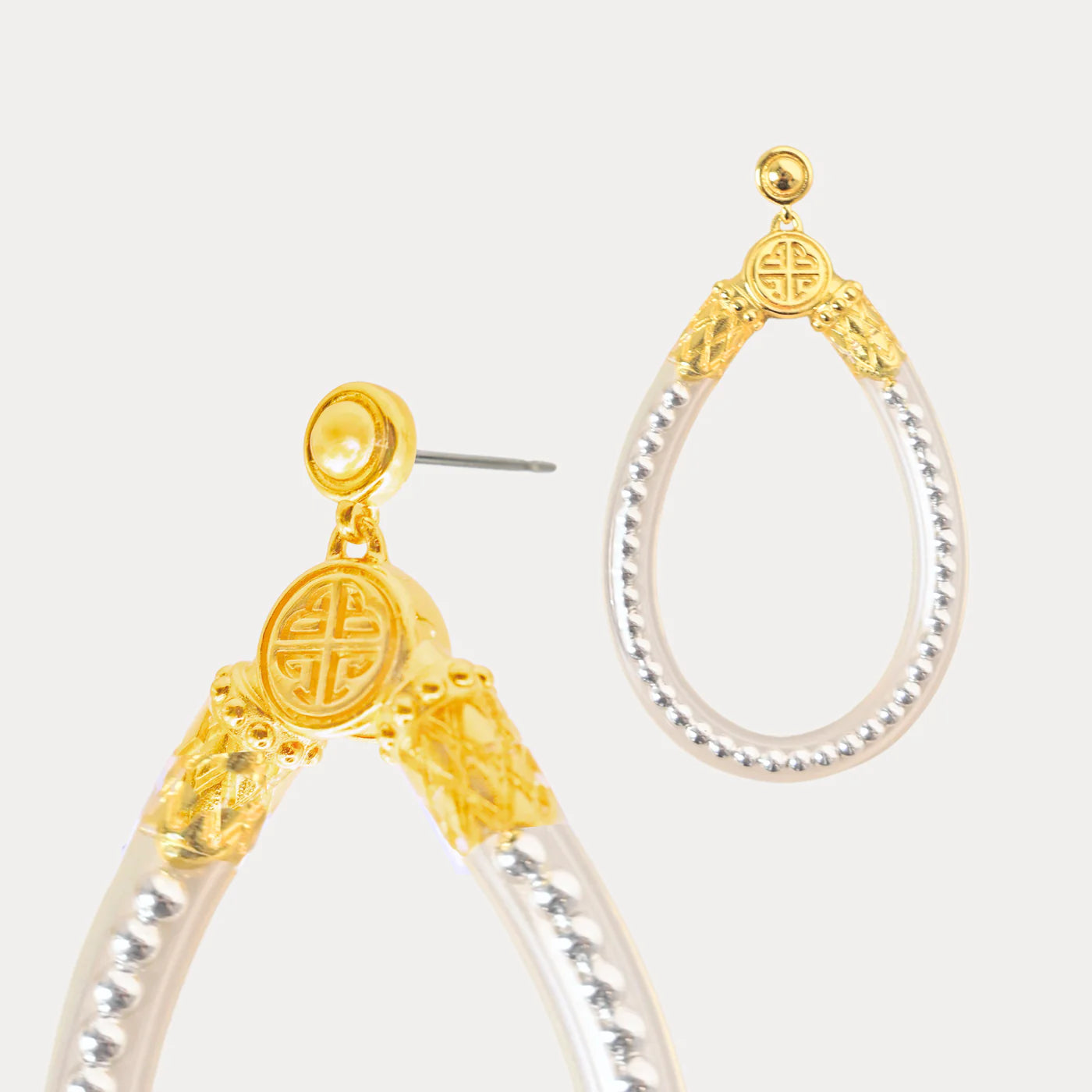 BIBI ALL WEATHER EARRINGS - SILVER