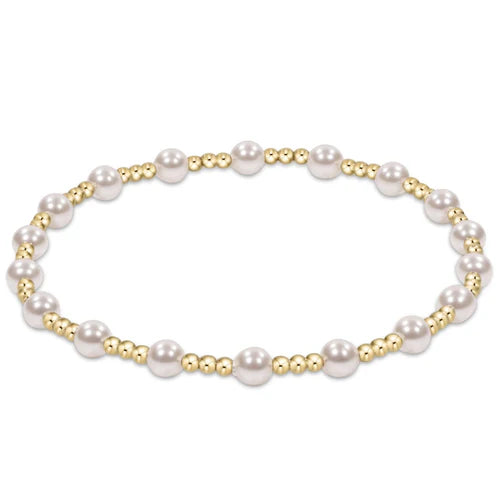 Sincerity Pearl 4mm Bracelet