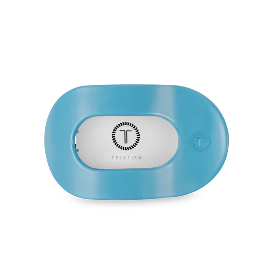 SUMMER SKY FLAT ROUND HAIR CLIP