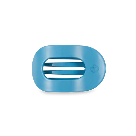 SUMMER SKY FLAT ROUND HAIR CLIP