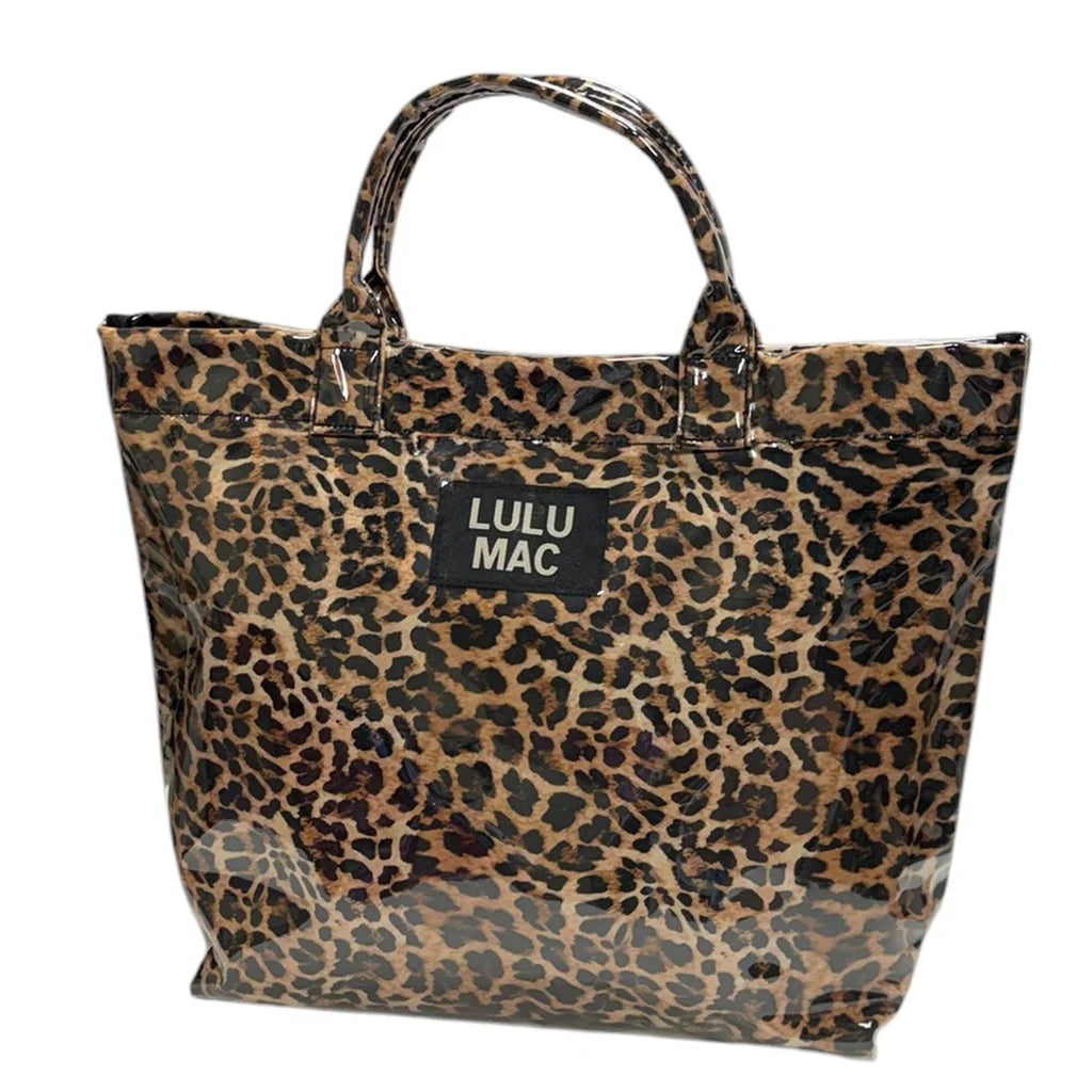 LULU MAC TOTE BAG - LEOPARD