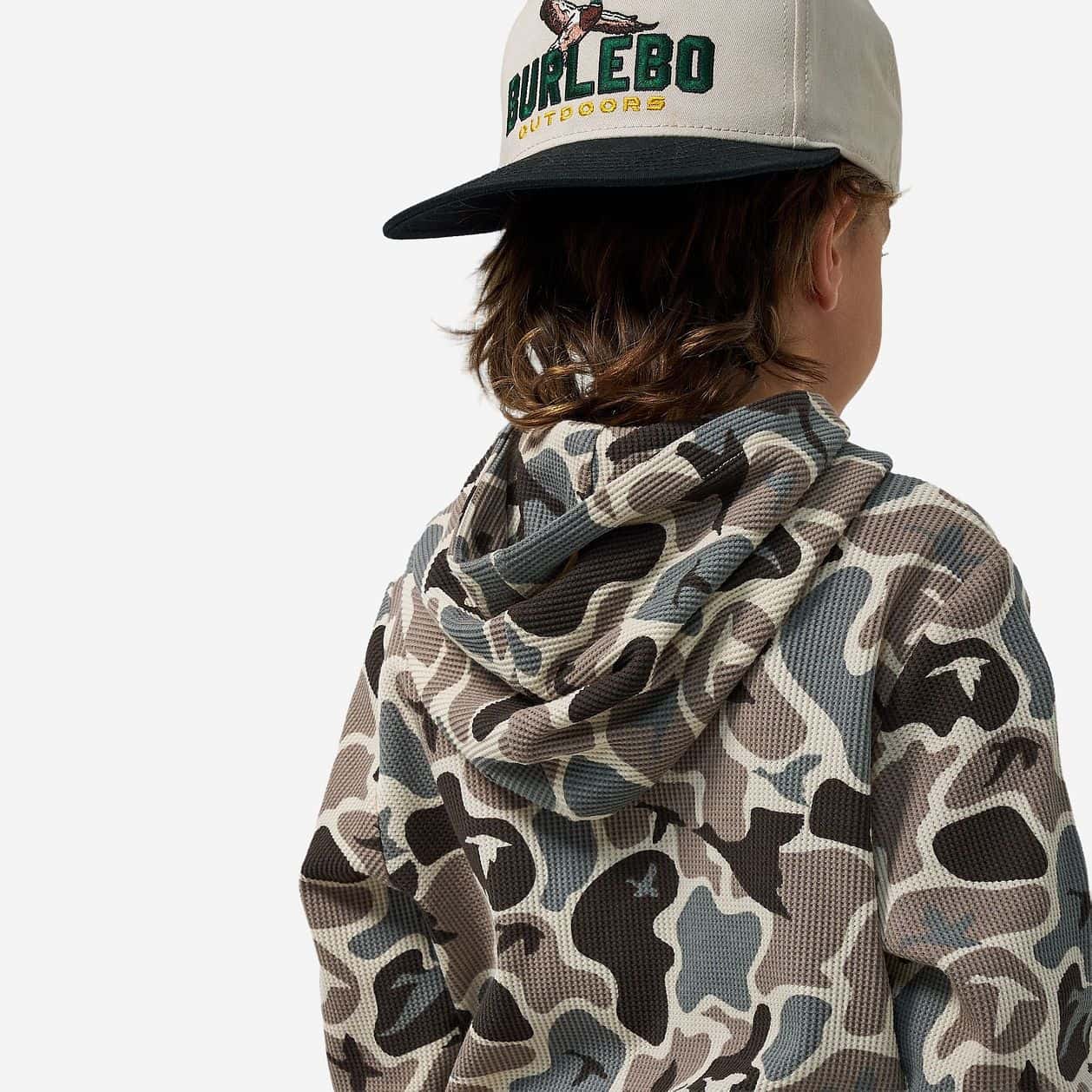 YOUTH THERMAL HOODIE - MALLARD MAYHEM CAMO