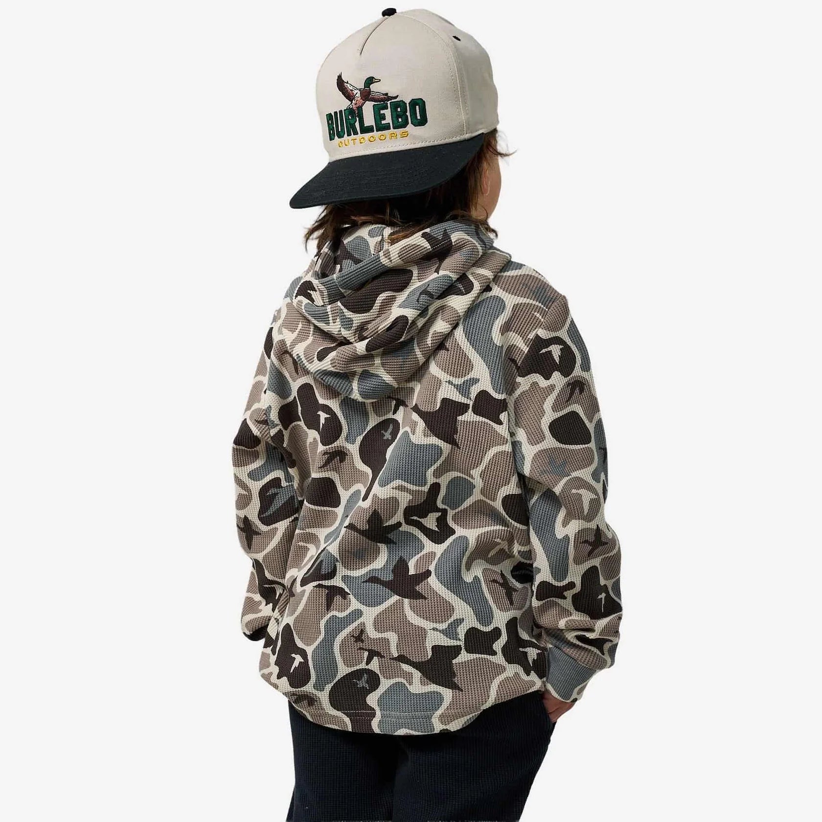 YOUTH THERMAL HOODIE - MALLARD MAYHEM CAMO