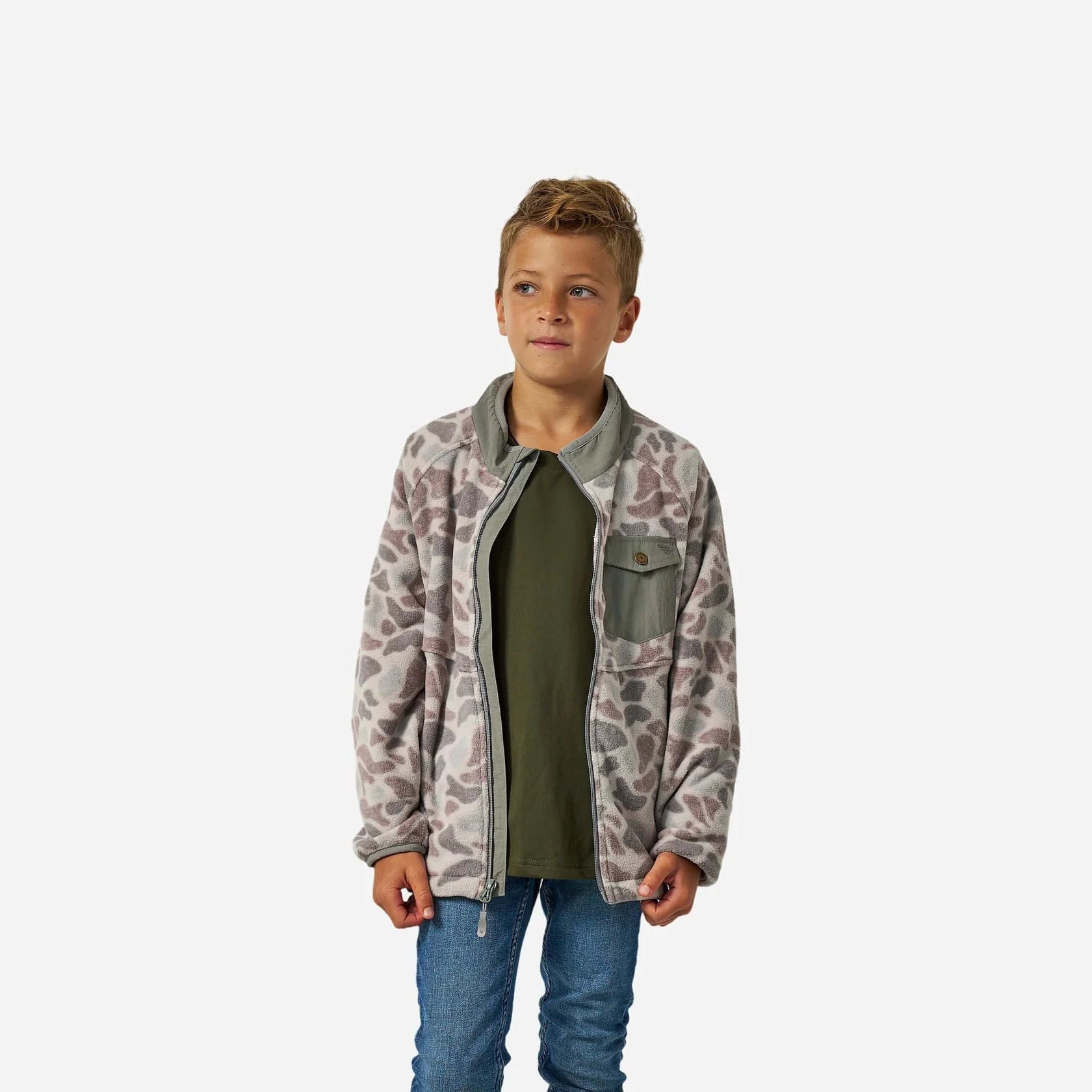 YOUTH MICRO FLEECE - CLASSIC DEER CAMO