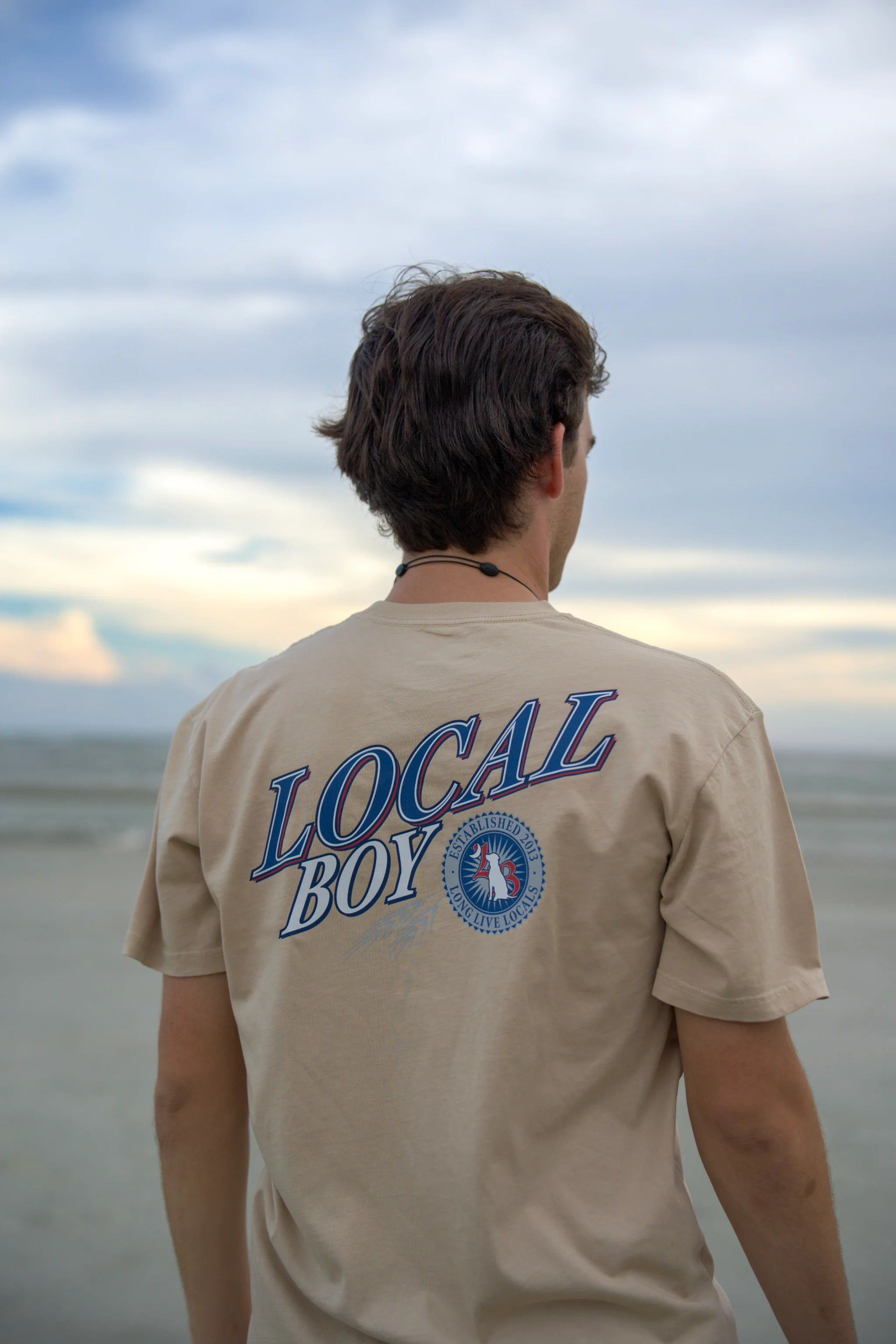 VINTAGE BUSCH SS TEE - LATTE