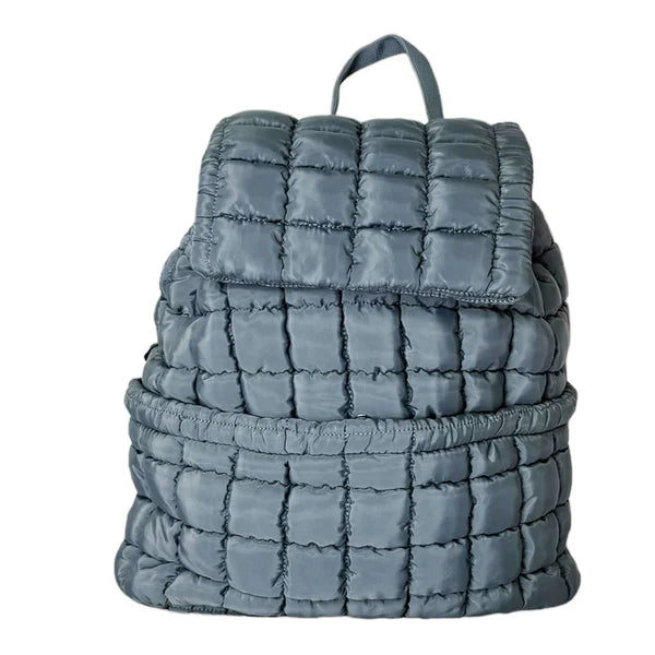 PUFFER QUILTED BACKPACK