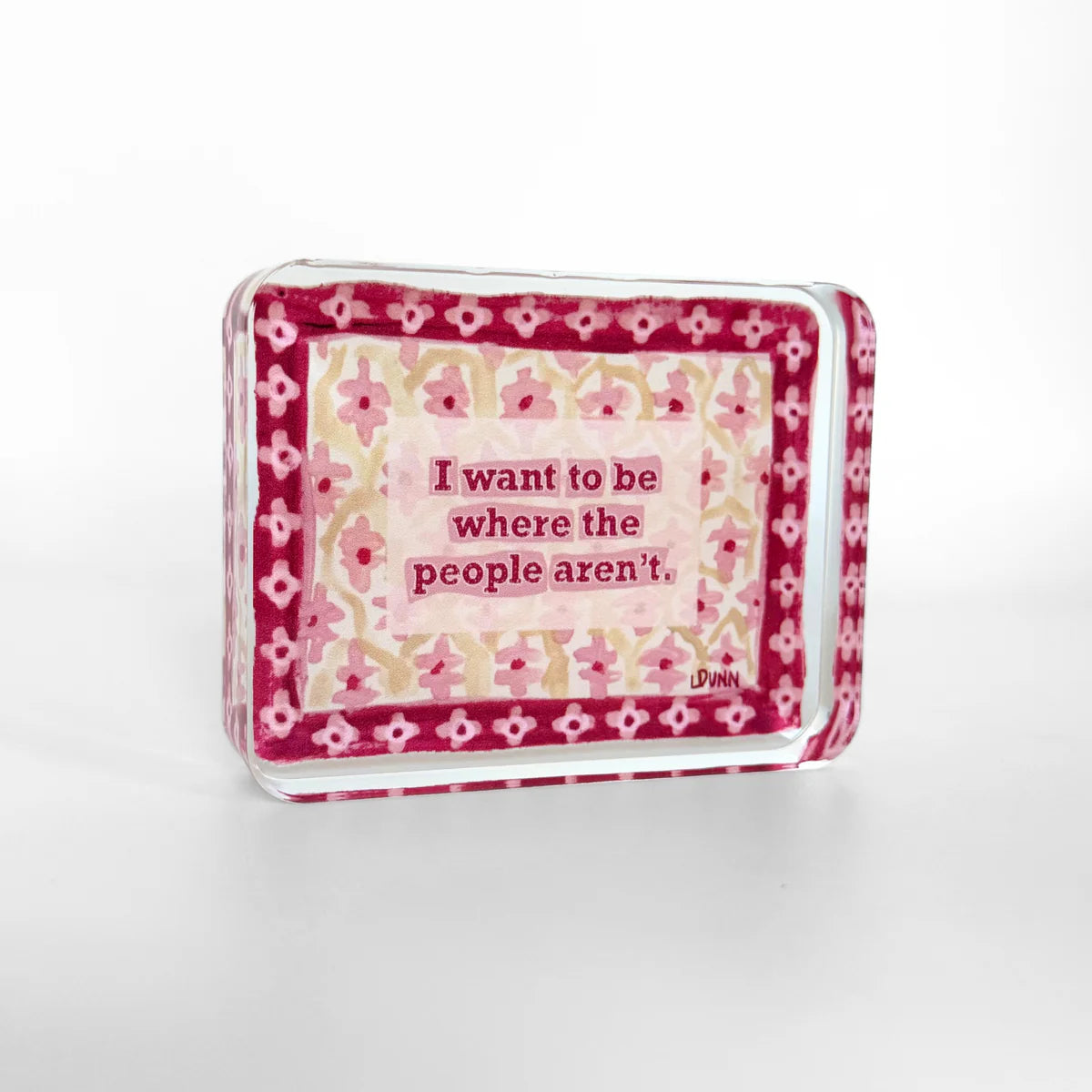 WHERE THE PEOPLE AREN'T BLOCK