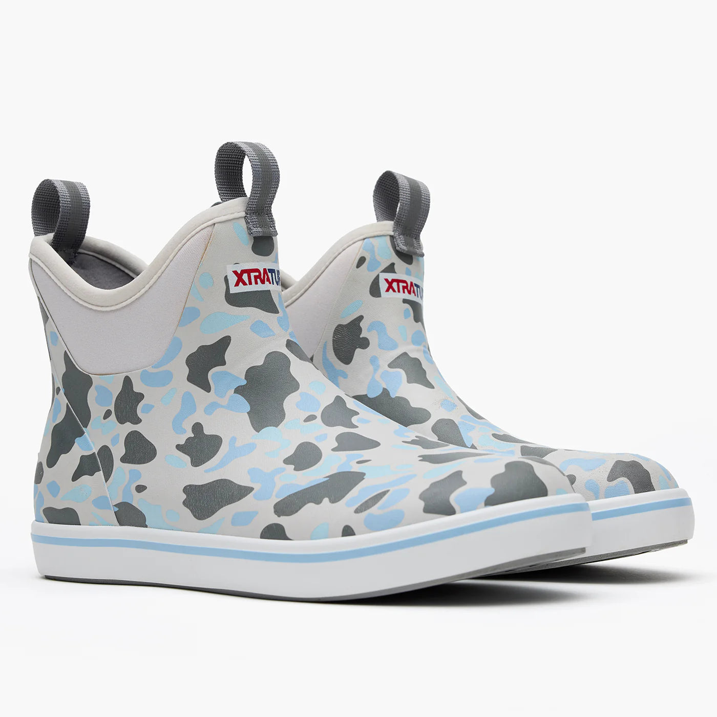 MENS ANKLE DECK BOOT -DUCK CAMO ICE