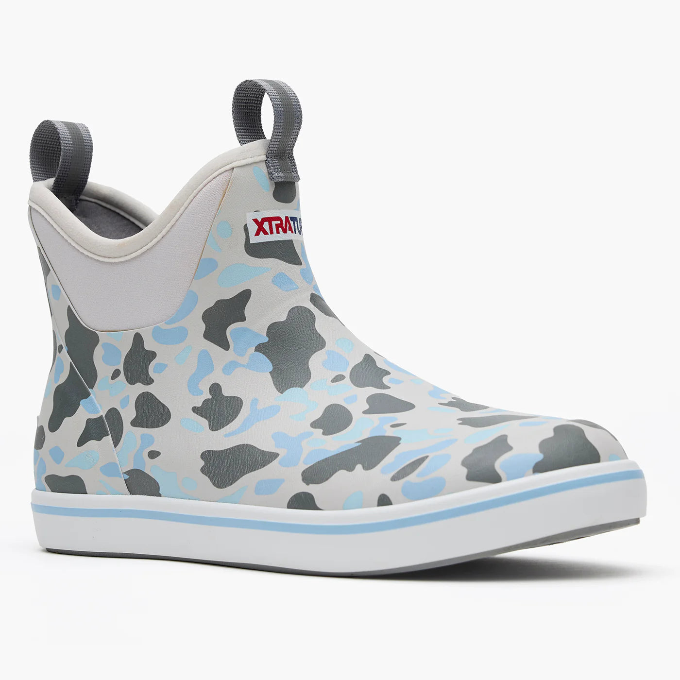 MENS ANKLE DECK BOOT -DUCK CAMO ICE