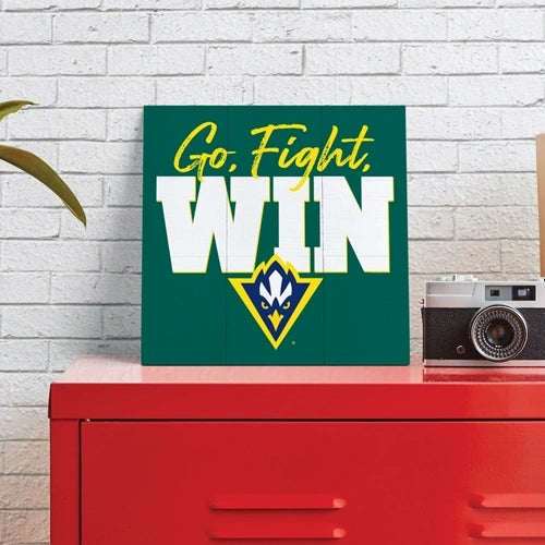 GO, FIGHT, WIN WALL SIGN - UNCW
