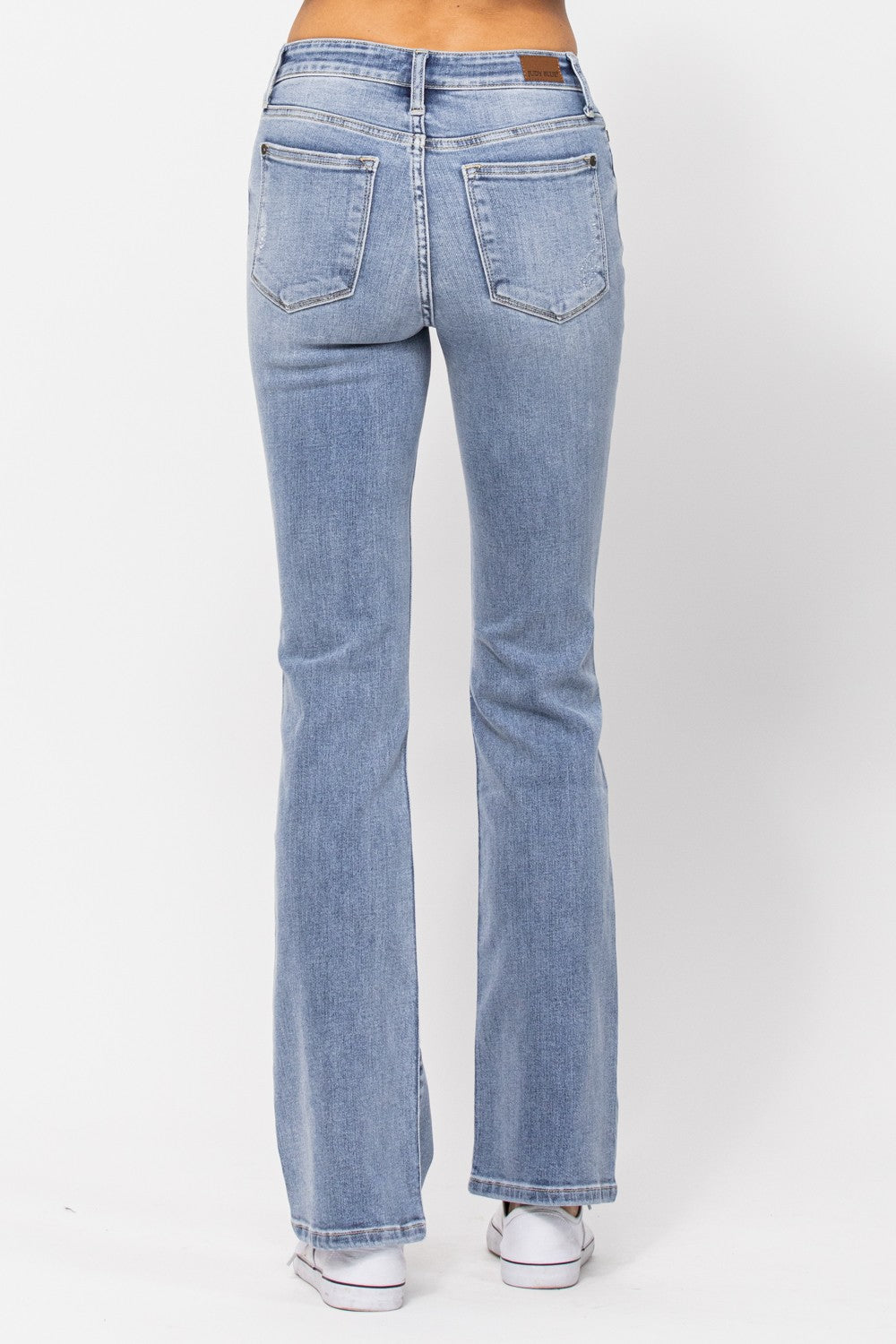 PLUS NO DISTRESS CLASSIC BOOT CUT JEAN