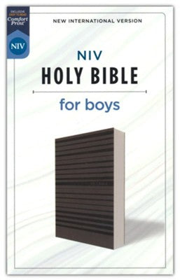 NIV HOLY BIBLE BOYS SOFT TOUCH LEATHERSOFT