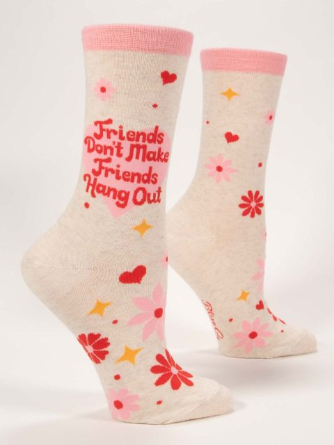 FRIENDS HANG OUT CREW SOCK