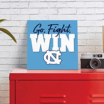 GO, FIGHT, WIN WALL SIGN - UNC