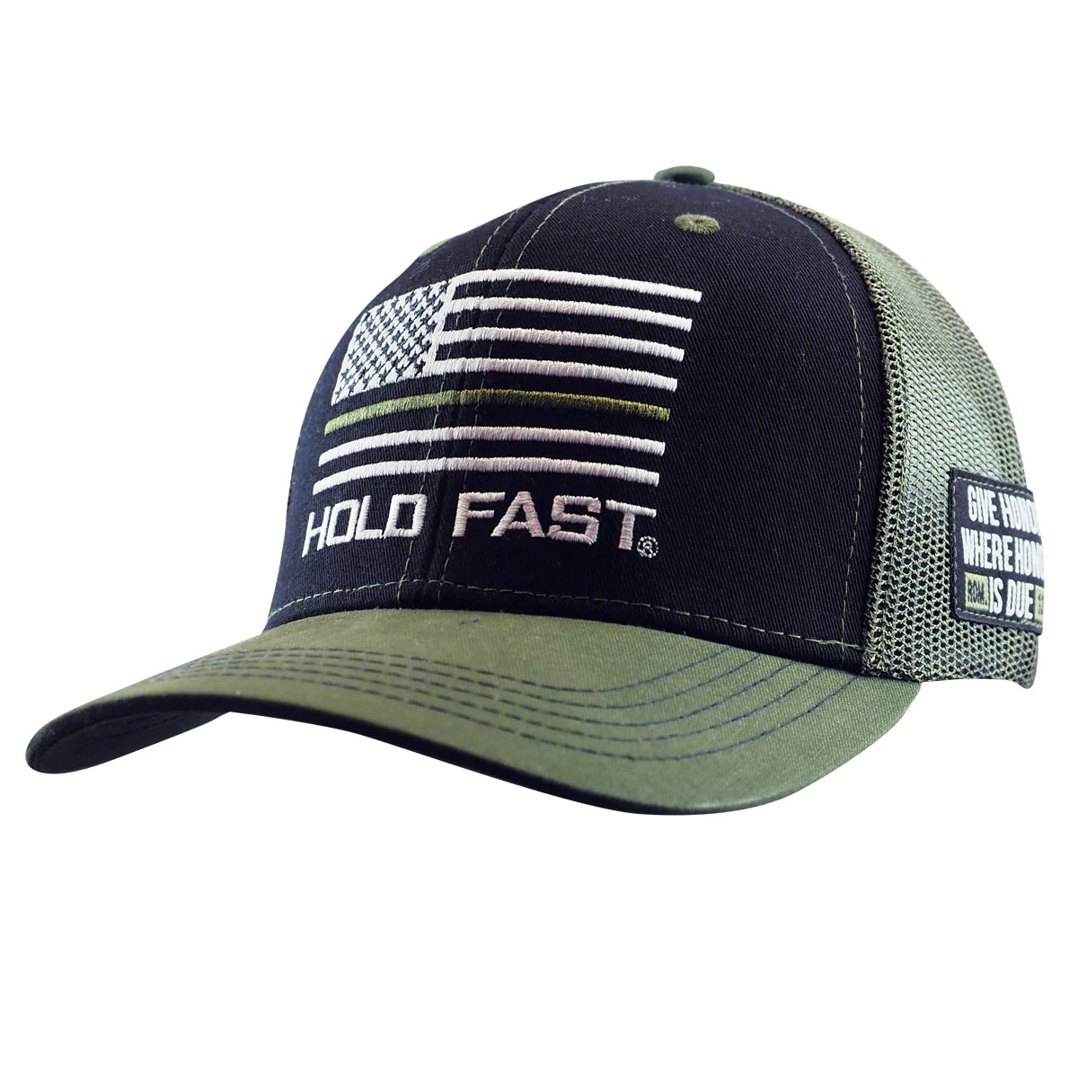 HOLD FAST CAP MILITARY FLAG