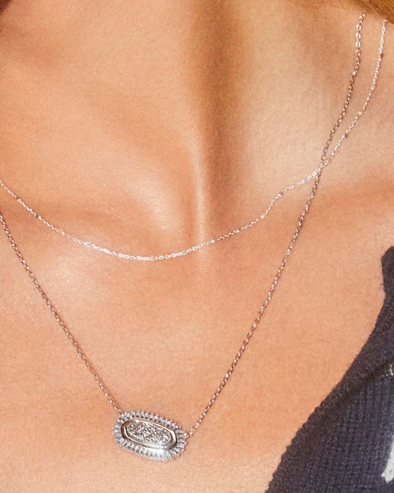 Kendra Scott Elisa Pendant Necklace in Sterling Silver, Genuine Turquoise  Gem, Fine Jewelry for Women - Walmart.ca
