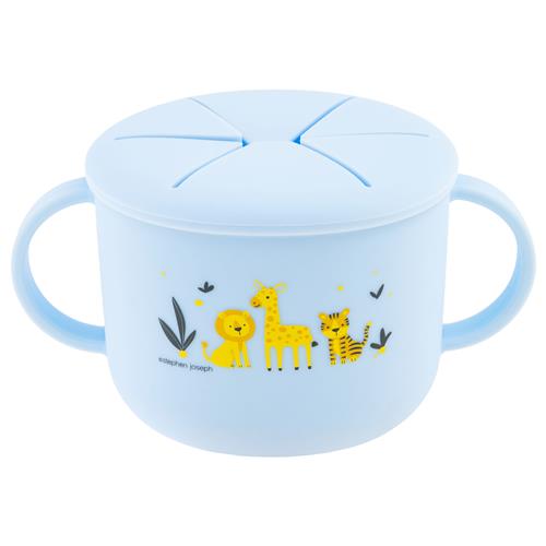 SILICONE SNACK CUP ZOO