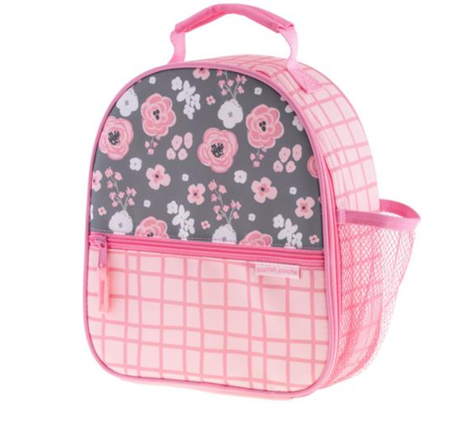 ALL OVER PRINT LUNCHBOX CHARCOAL FLOWER