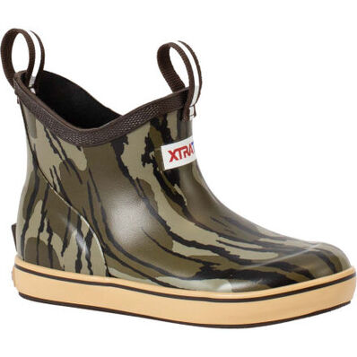 KIDS ANKLE DECK MOSSY OAK BOTTOMLAND