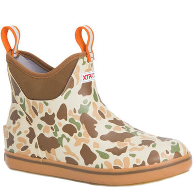 MEN'S ANKLE DECK BOOT - DUCK CAMO