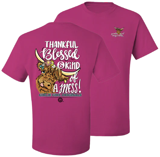 THANKFUL BLESSED SHORT SLEEVE T-SHIRT