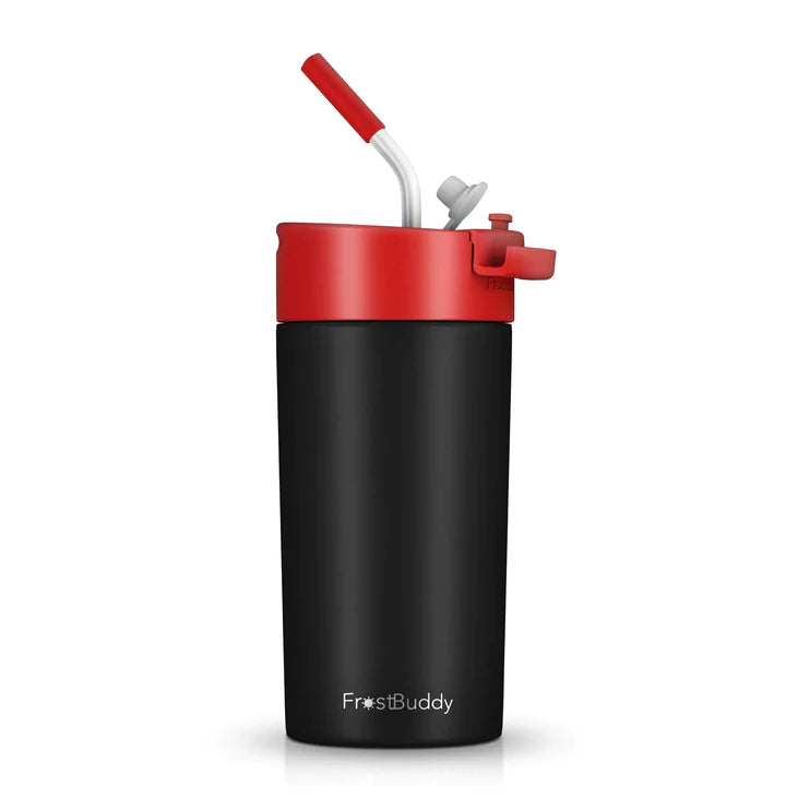 Universal Buddy 2.0 Can Cooler Drink Lid with Straw